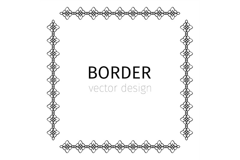 simple-square-black-border