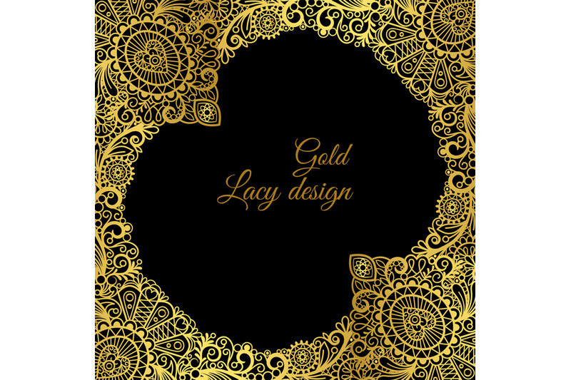 gold-lacy-ornamental-card-design