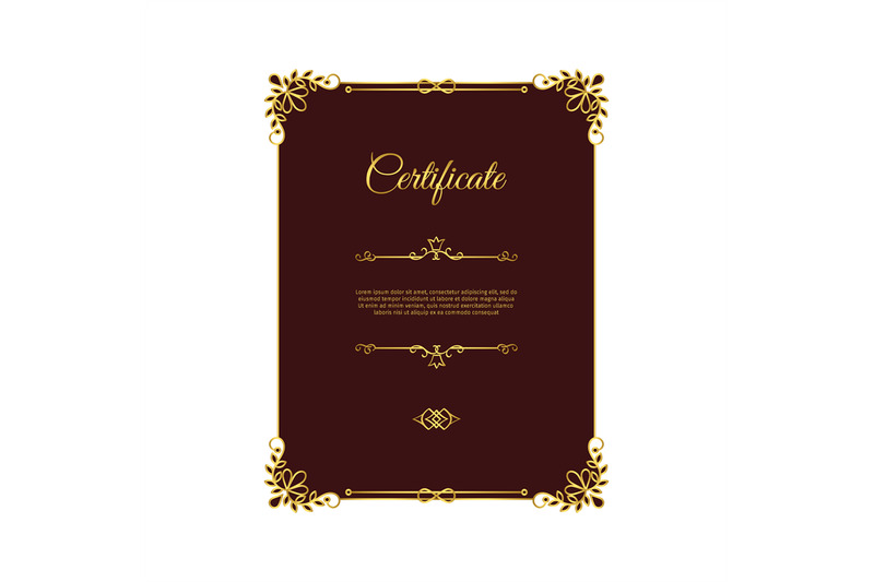 dark-red-certificate-with-golden-elements