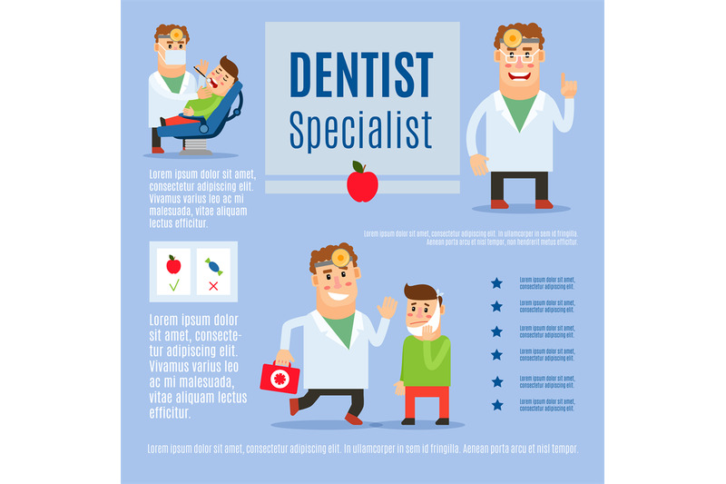 dentist-specialist-infographic-design