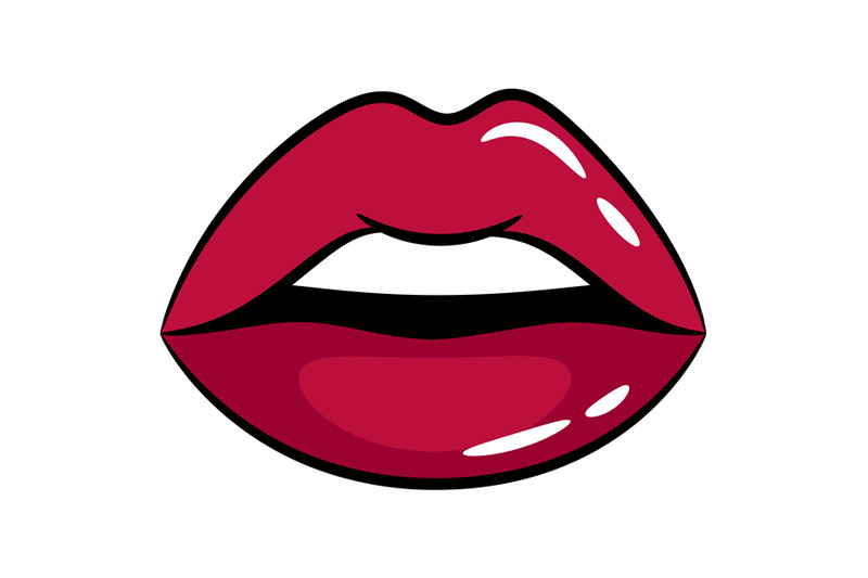 female-bright-glossy-lips