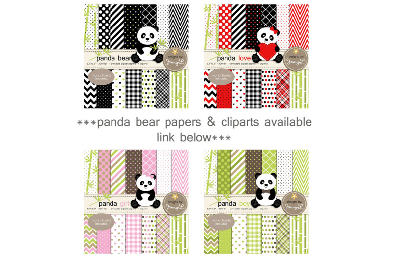 panda-bear-digital-papers-and-clipart