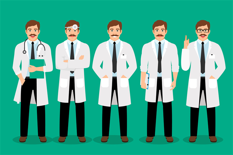 standing-male-doctor-poses