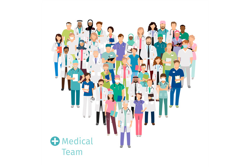 healthcare-medical-team-in-heart-shape