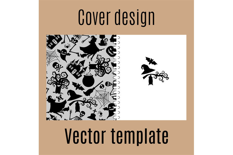 cover-design-with-halloween-pattern