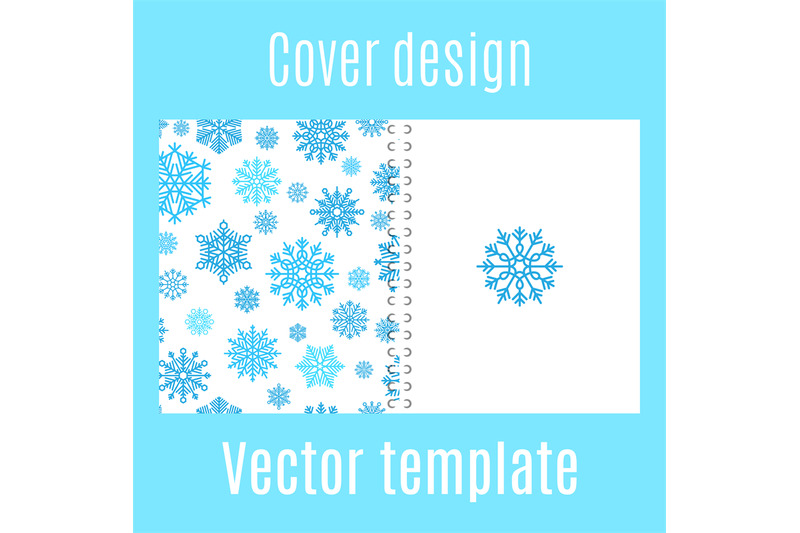 cover-design-with-winter-snowflake-pattern