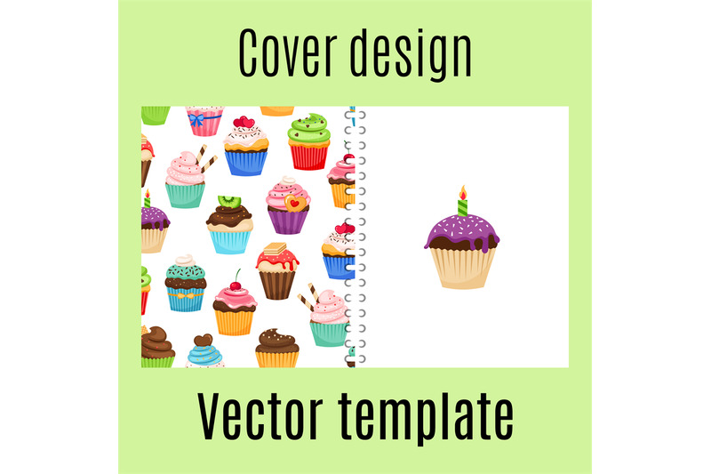 cover-design-with-cupcakes-pattern