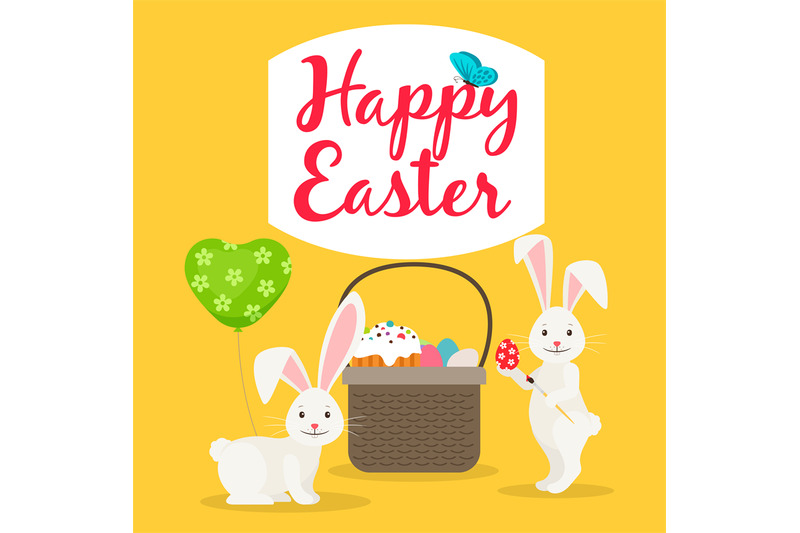 easter-basket-and-rabbits-greeting-card