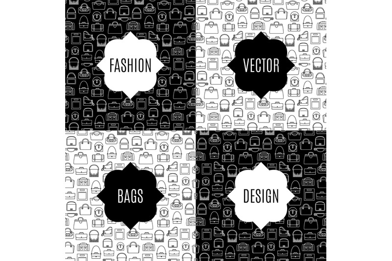 fashion-bags-pattern-card-set