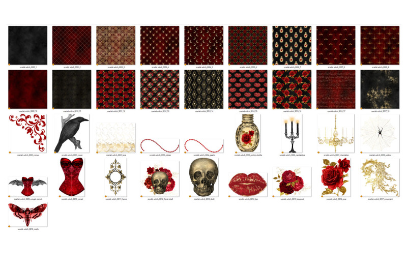 crimson-witch-digital-scrapbook-kit