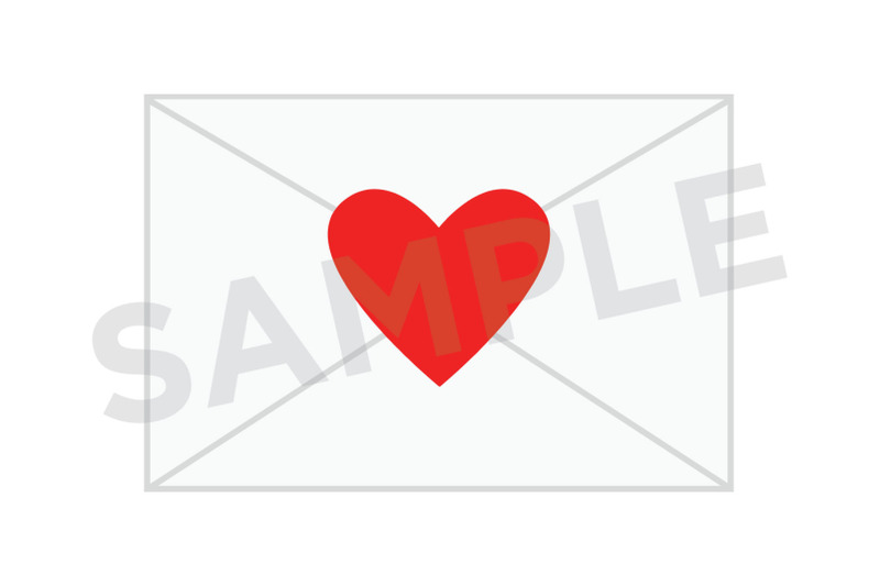 heart-envelope-clip-art-set