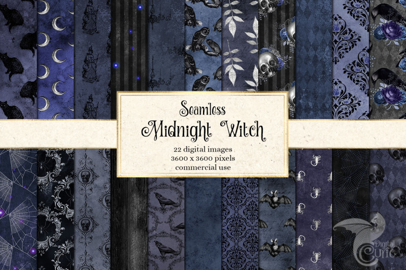 midnight-witch-digital-paper