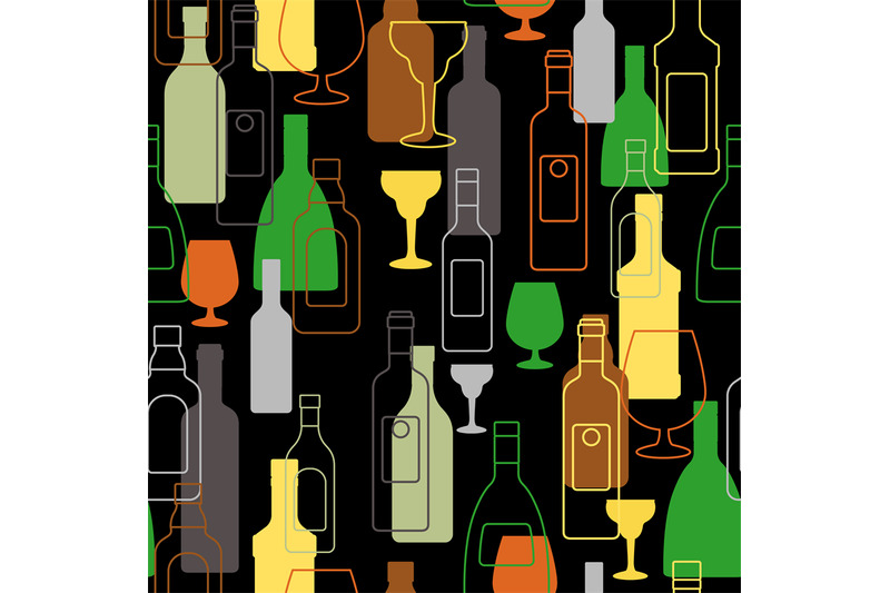 bar-colorful-pattern-with-alcohol-bottles