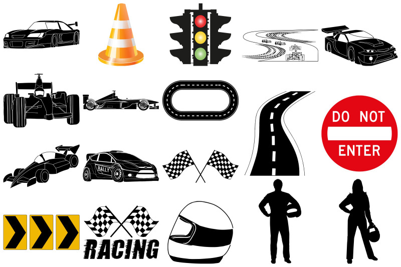 racing-race-cars-and-elements-ai-eps-png