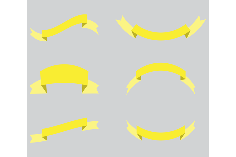 ribbon-decoration-yellow-color