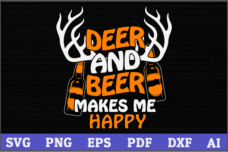 deer-and-beere-makes-mee-happy-deer-hunting-beer-hunting-hunter-gifts