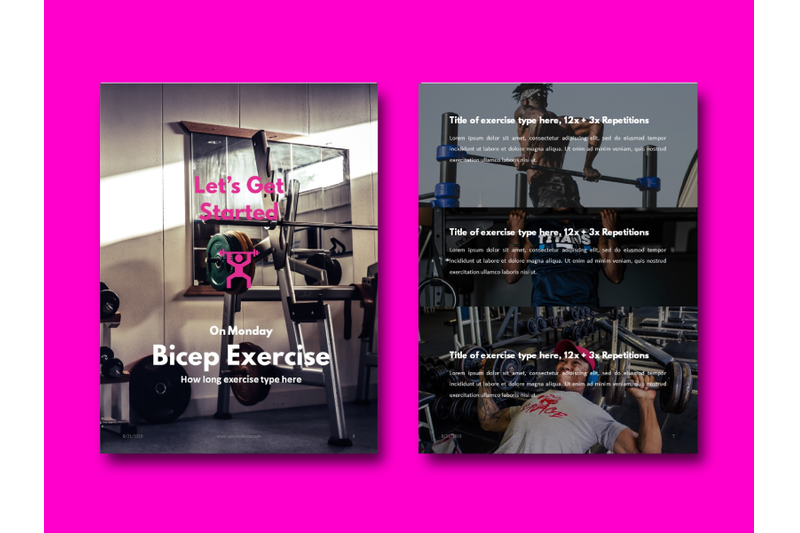 fitness-girl-ebook-template
