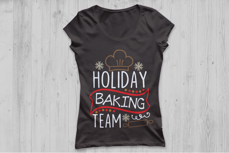 Holiday Baking Team Svg Christmas Svg Baking Svg Holidays Svg By Cosmosfineart Thehungryjpeg Com
