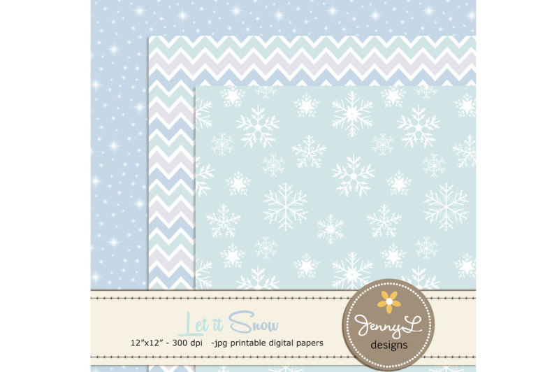 snowman-winter-digital-papers-and-clipart