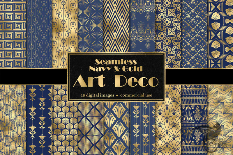 navy-and-gold-art-deco-digital-paper