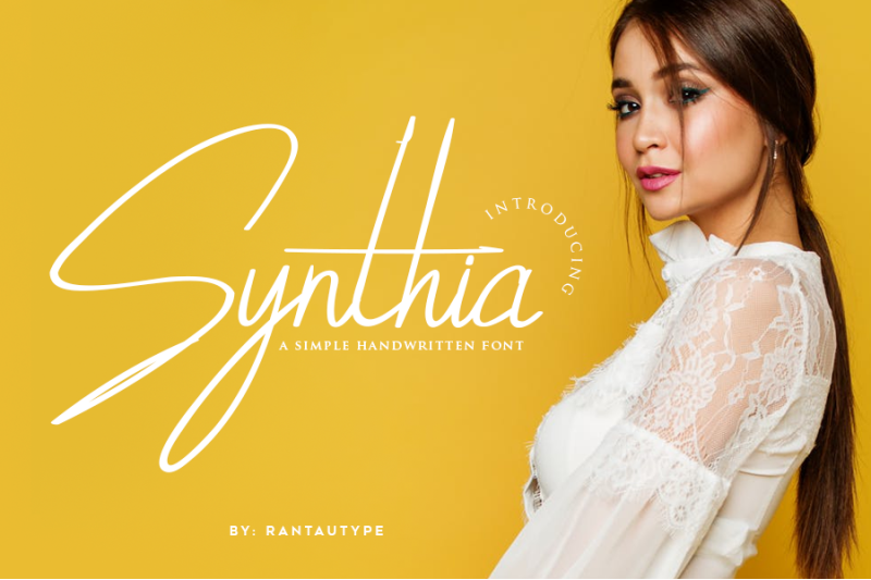 synthia-handwritten-font