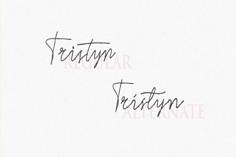 tristyn-signature-typeface
