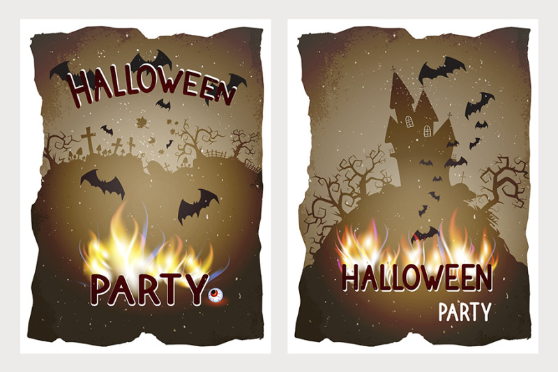 set-of-halloween-illustrations-vector