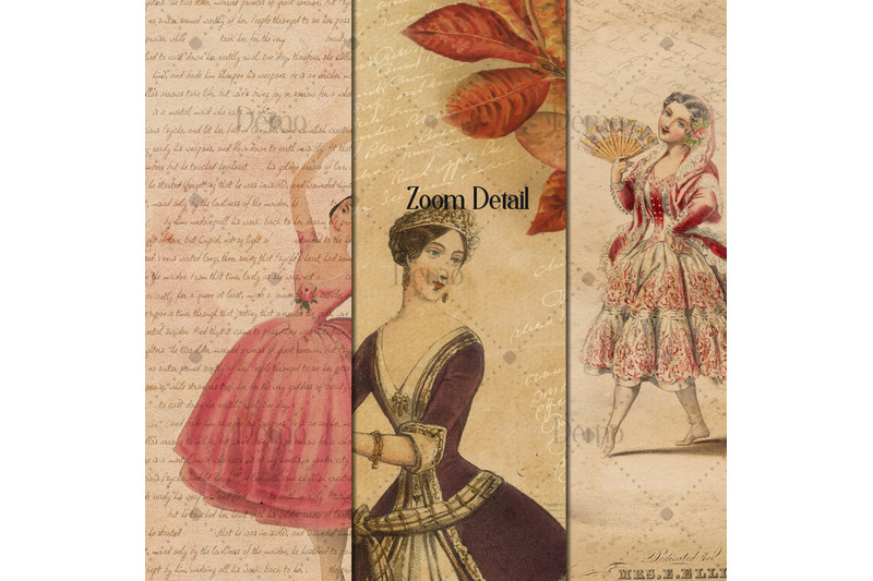15-vintage-ballerina-dancing-ephemera-bookmarks-printable