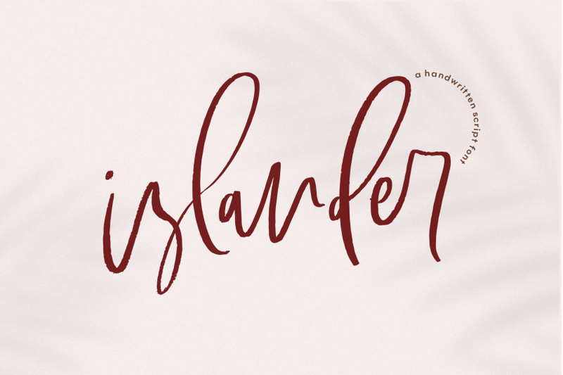 islander-handwritten-script-font