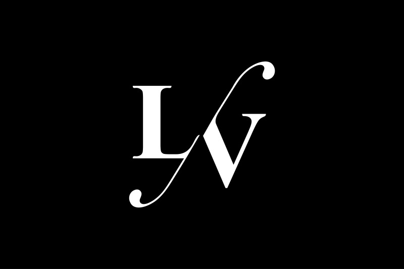 LV Monogram Logo design By Vectorseller | mediakits.theygsgroup.com