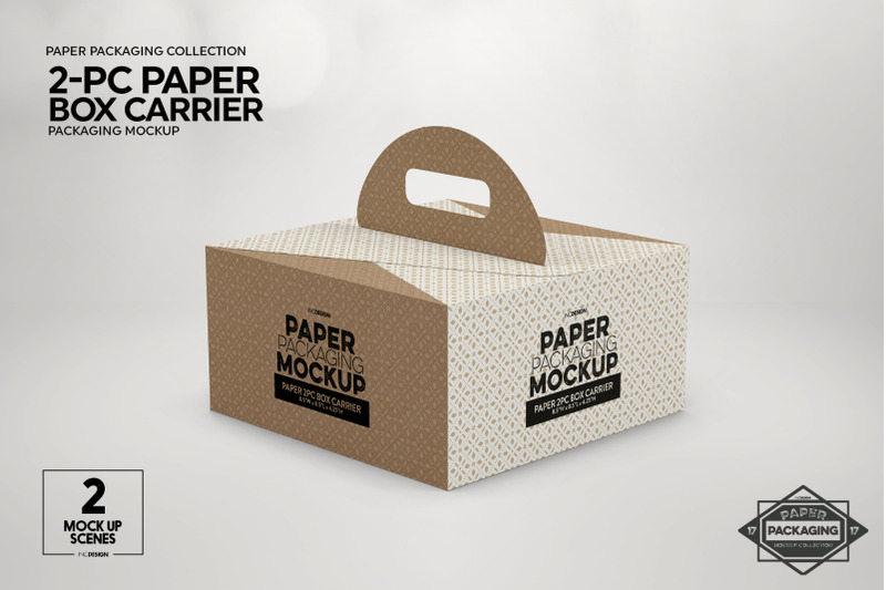 2pc-paper-box-carrier-packaging-mockup