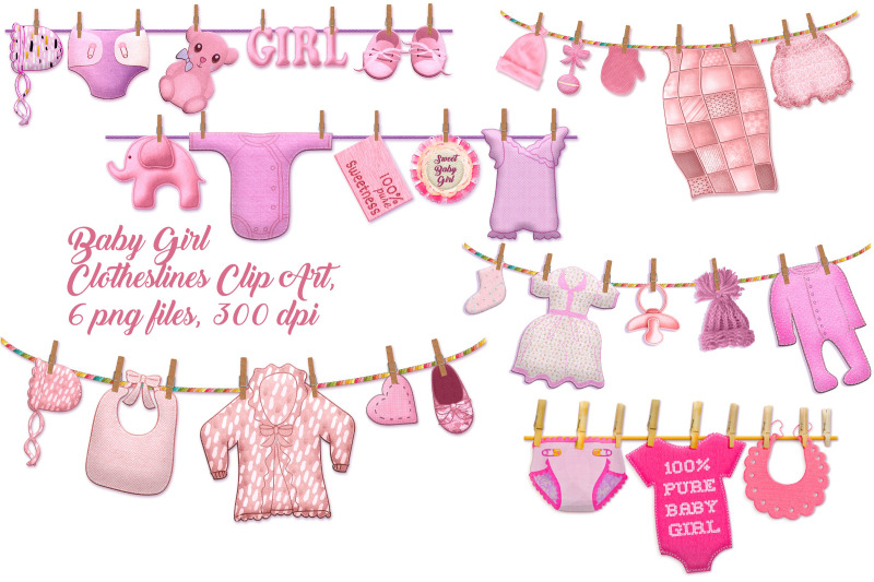 baby-girl-clothes-line-clip-art