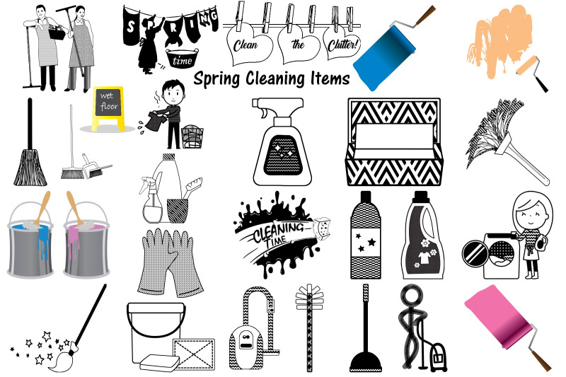 spring-cleaning-renovation-moving-new-home-ai-eps-png