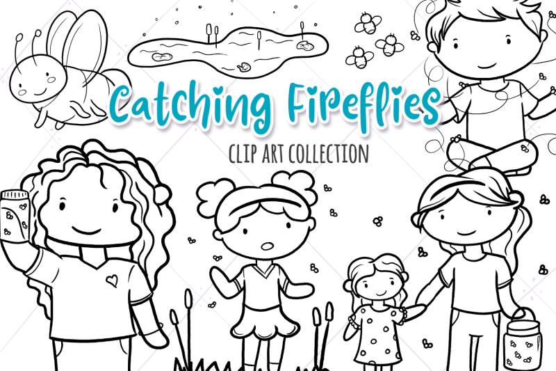 catching-fireflies-digital-stamps