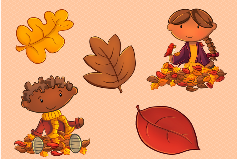 fun-fall-leaves-clip-art-collection