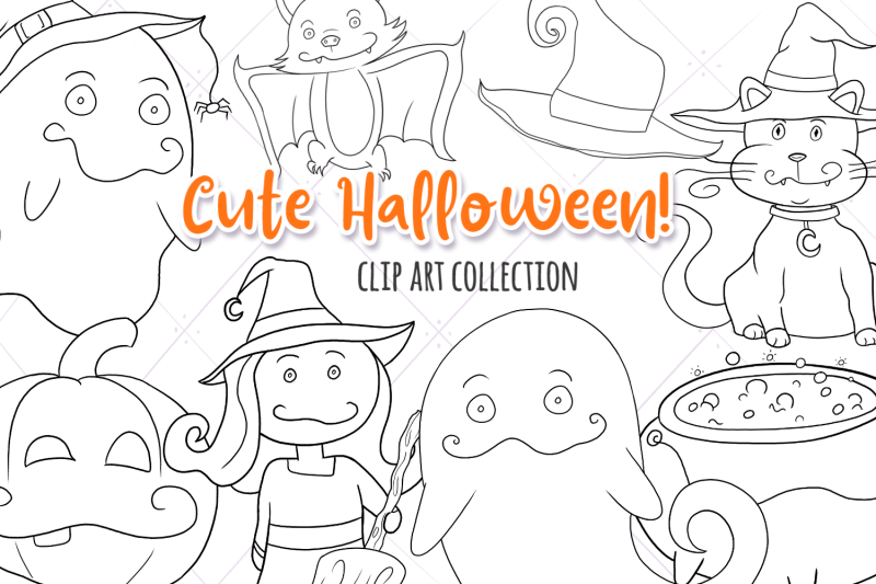 cute-halloween-witches-amp-ghosts-digital-stamps