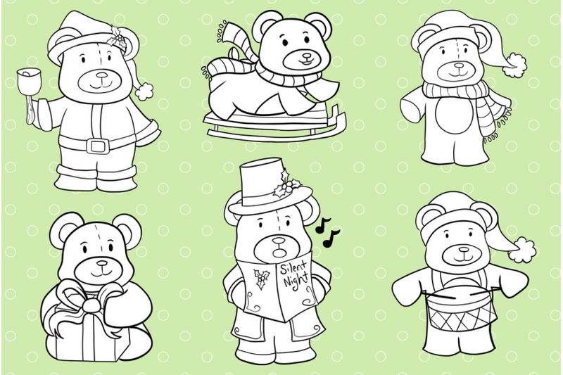 beary-christmas-digital-stamps