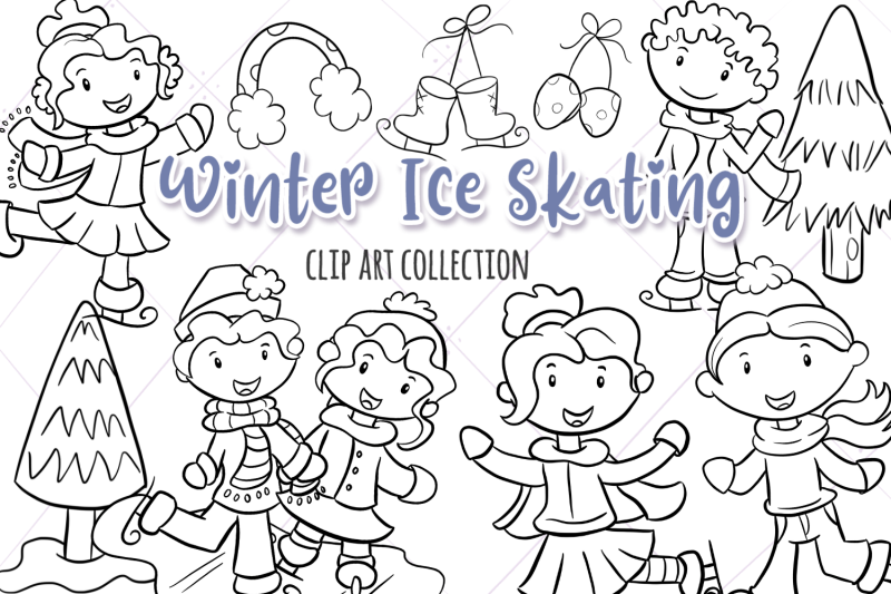winter-ice-skating-digital-stamps