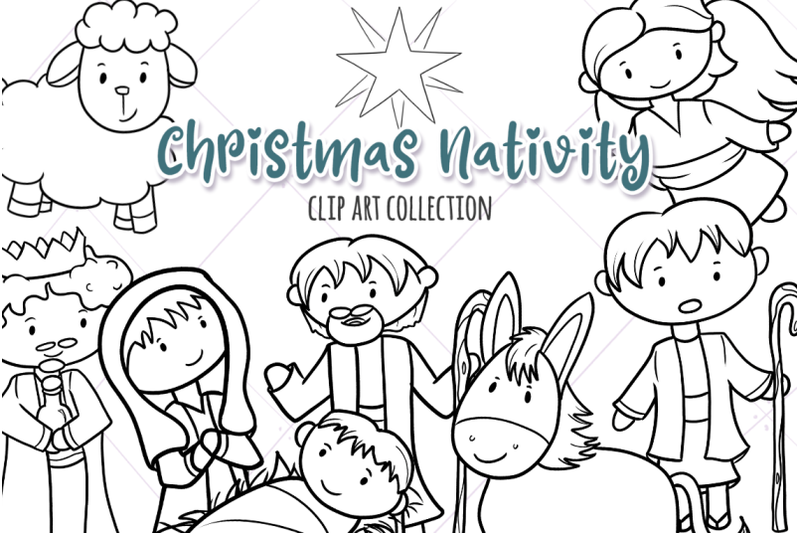 christmas-nativity-digital-stamps