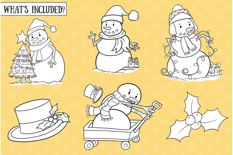 winter-snowmen-digital-stamps
