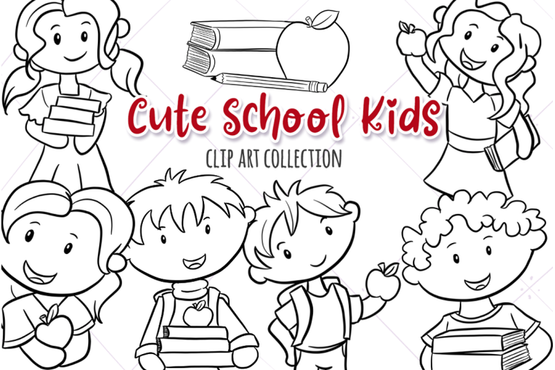 cute-school-kids-digital-stamps
