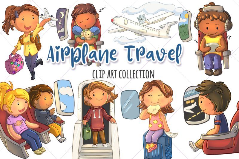 airplane-travel-clip-art-collection