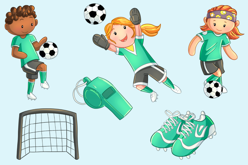 playing-soccer-clip-art-collection