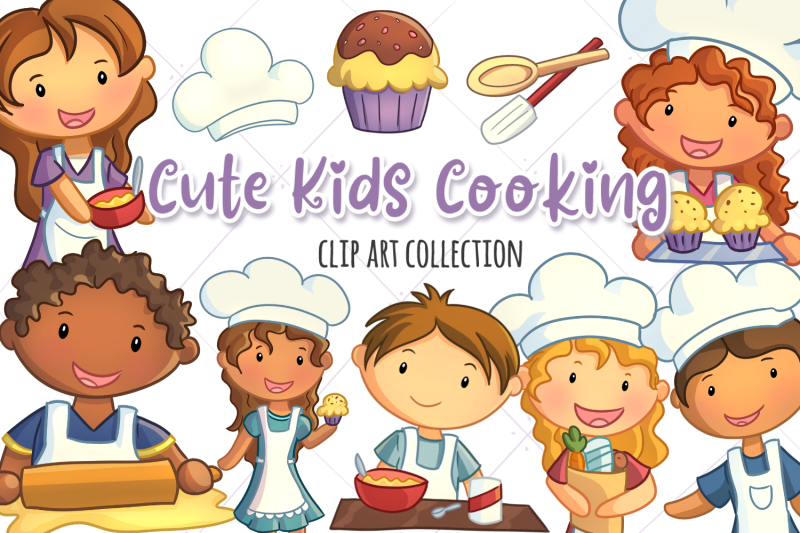 cute-kids-cooking-clip-art-collection