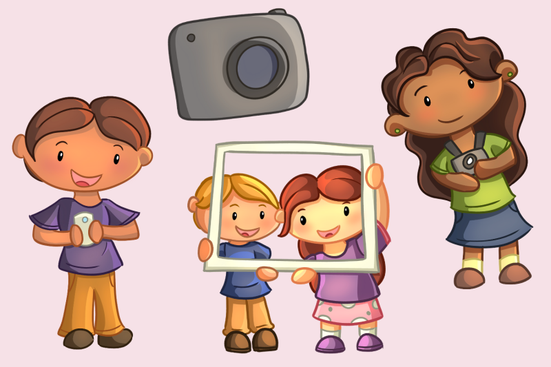 cute-photography-clip-art-collection