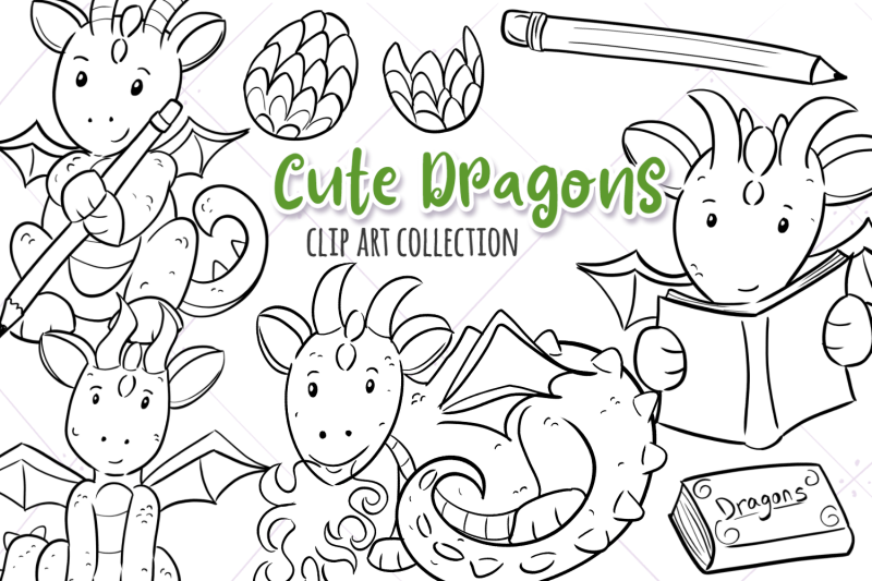 cute-dragons-digital-stamps