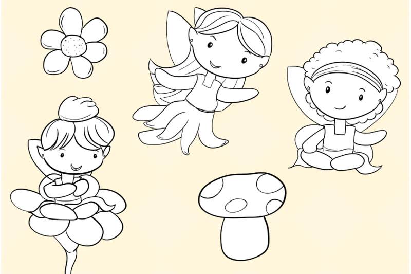 cute-fairies-digital-stamps