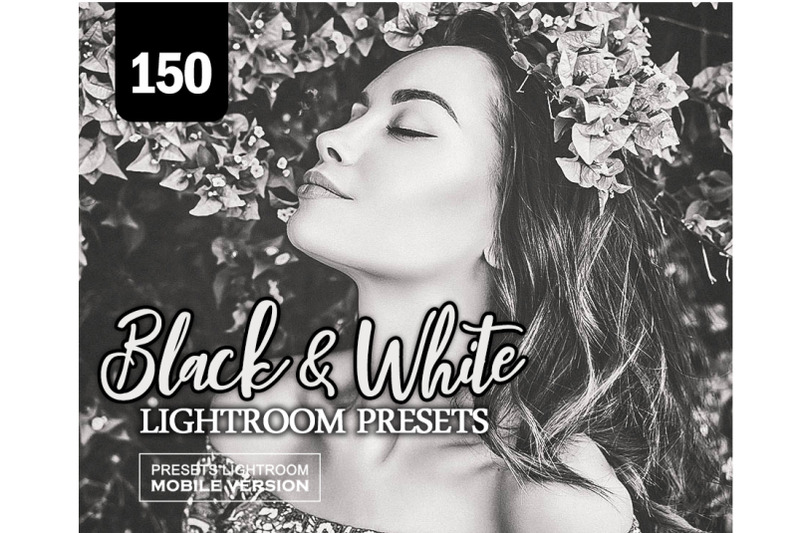 150-black-white-lightroom-mobile-presets