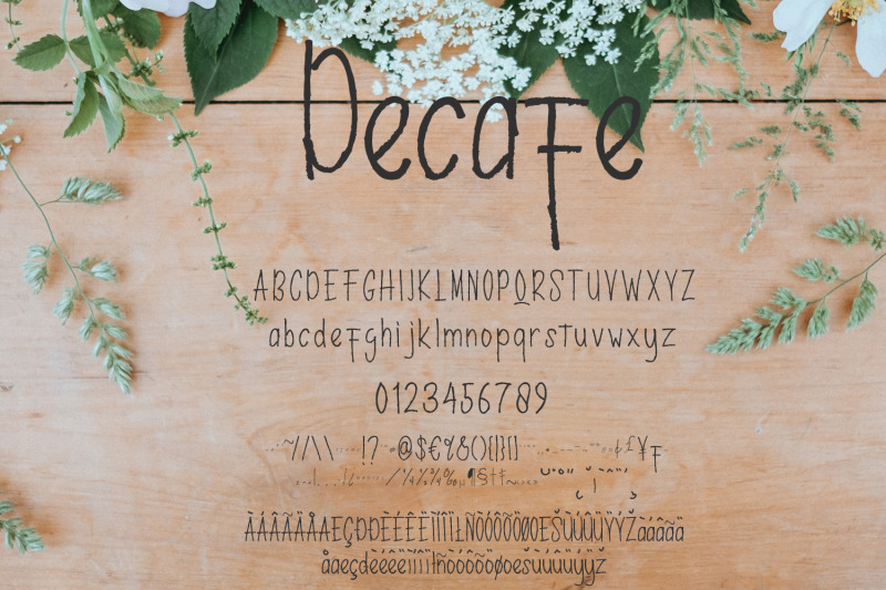 decafe-typeface