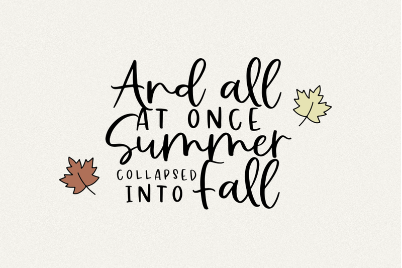 falling-leaves-script-amp-print-font-trio